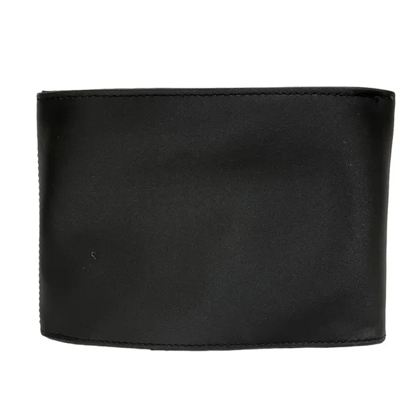 Yves Saint Laurent YSL Opium Black Zip Pouch Cosmetic Bag Clutch Purse - Image 2