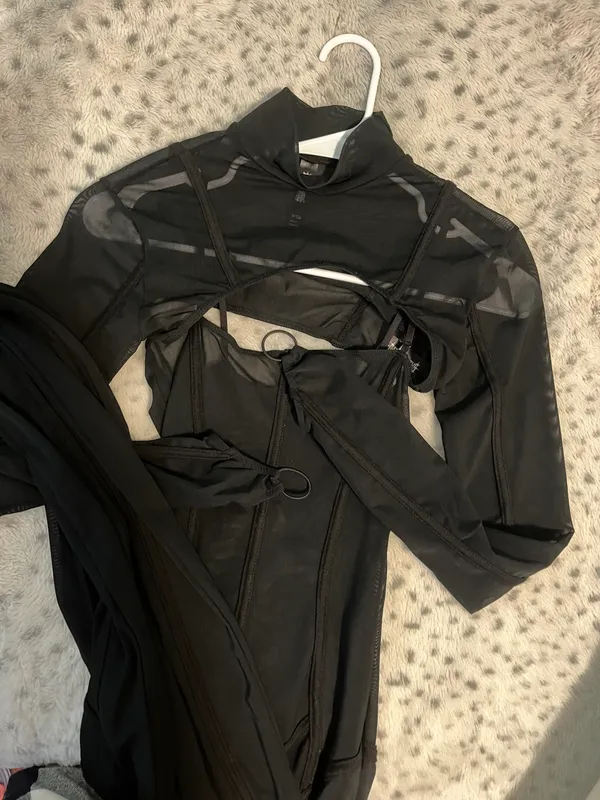 Darker Wavs Sheer Catsuit - Image 2