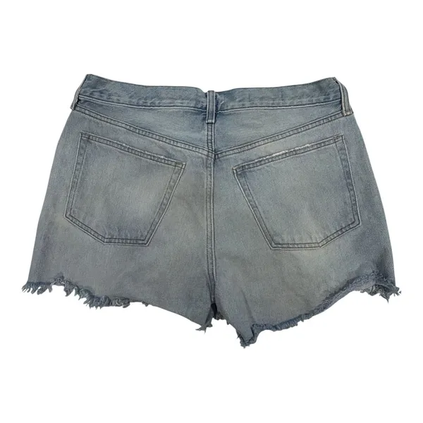 Universal Thread 90s Baggy Short Distressed Blue Denim Cut-Off Jean Shorts Size - Image 5