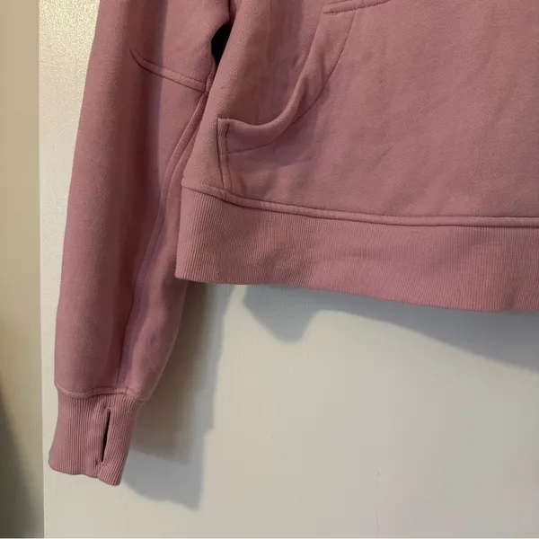 Lululemon Scuba Oversized 1/2 Zip Hoodie Womens XS/S - Image 3