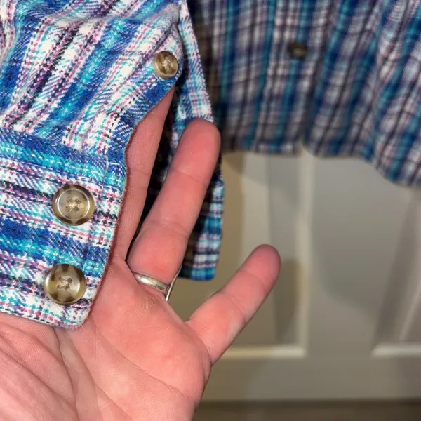 Carhartt Multicolor Plaid Long Sleeve Shirt - Image 4