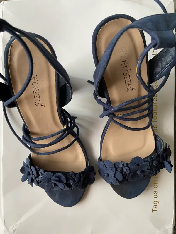Shoedazzle Blue Sandals - Image 2