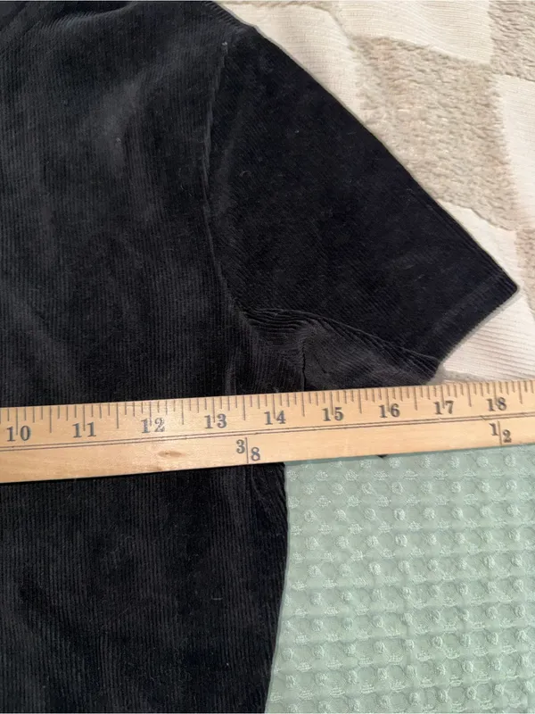 NWOT Alo Yoga Micro Corduroy Winter Break Mock Neck size XS - Image 2
