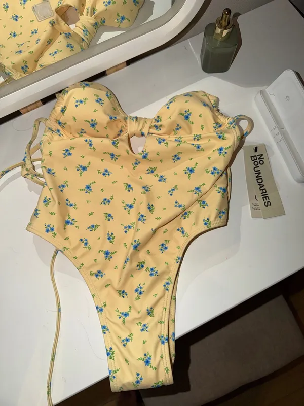 Floral One Piece Swimsuit - Image 4