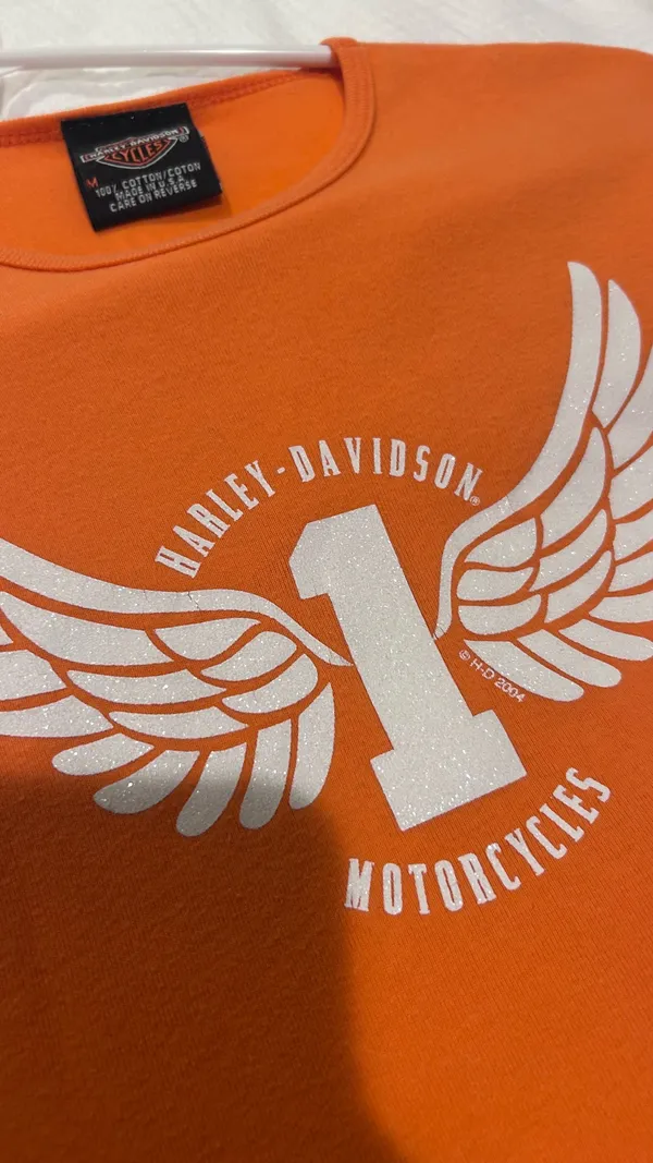 Harley-Davidson Tee Vintage Crop Graphic - Image 2
