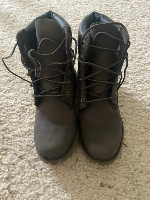 Timberland Gray Boots - Image 3