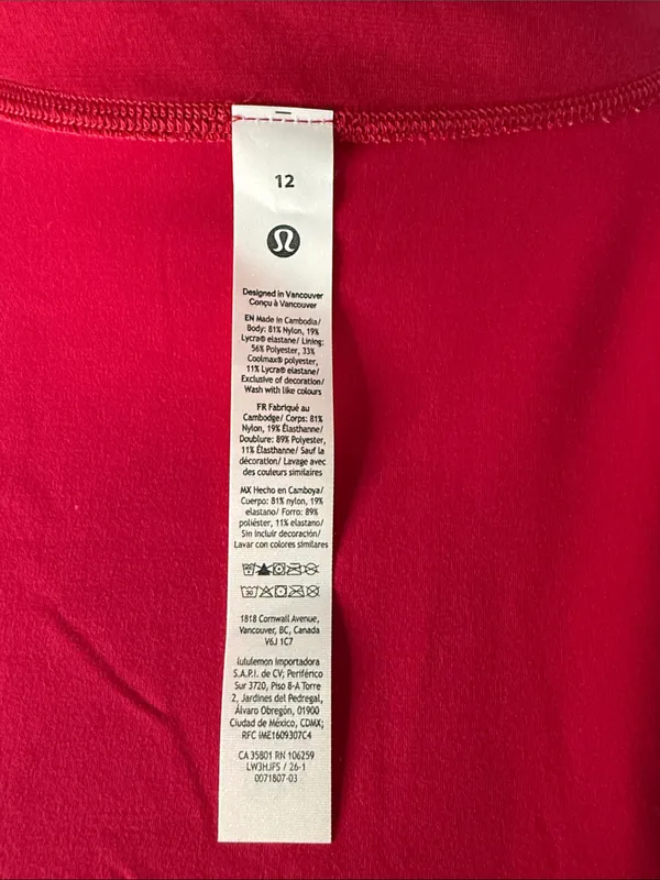 lululemon athletica Women's Define Cropped Jacket *Nulu in Mulberry Spark - Image 9