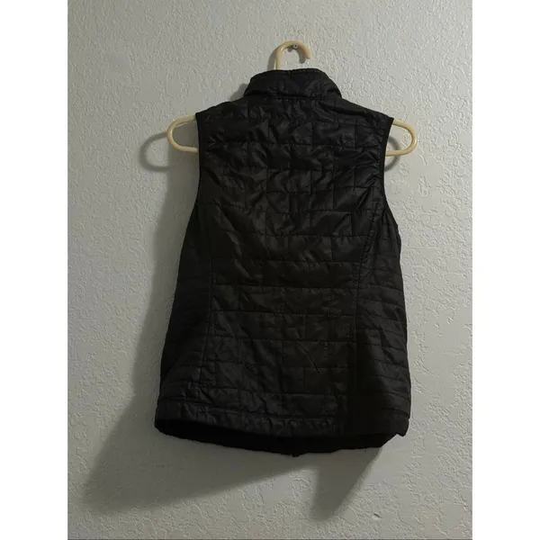 Patagonia Vest Jacket Womens S Black Nano Puff Puffer Outdoor Quilted 84246 - Image 3