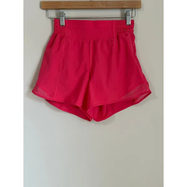 Lululemon‎ Hotty Hot Lined Short Women 4 Long 4 inseam LW7AYXT - Image 3