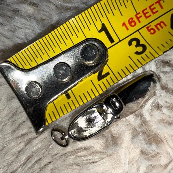 Ic Sterling Silver‎ Shoe Loafer Heel Charm 925 - Image 5