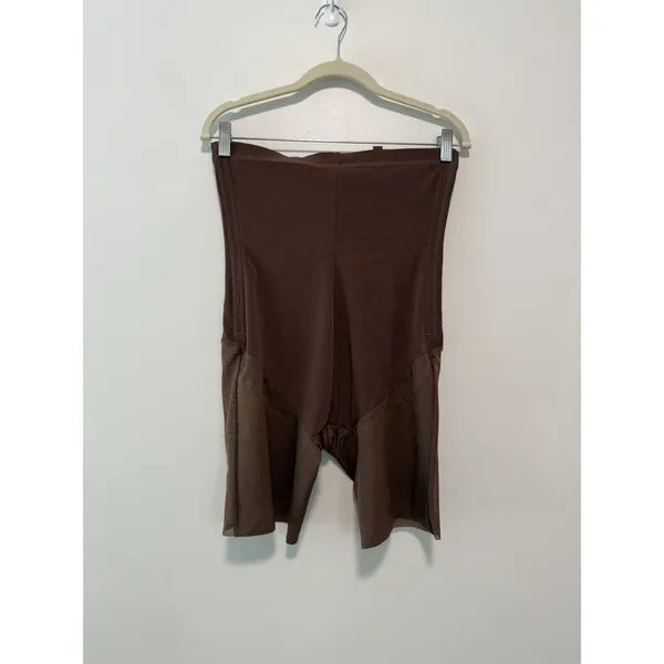 Honeylove NWT The Super‎ Power Sculptwear Shapewear Short in Brown Size 1X - Image 5