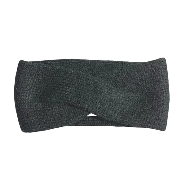 Aritzia Sunday Best Womens Black Waffle Knit Gym Athletic Activewear Headband OS - Image 4