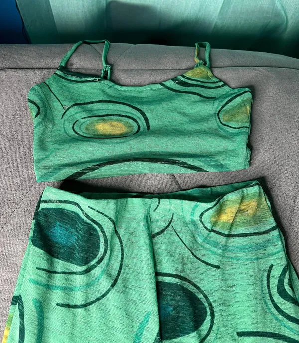 Matching Two Piece Green - Image 2
