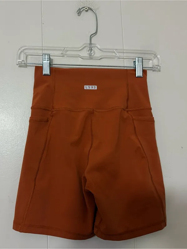 LSKD Fusion Ultra High-Rise 6” Pocket Shorts Hazel Size S - Image 6