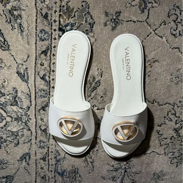 Valentino by Mario Valentino Bugola Leather Sandal - Image 5