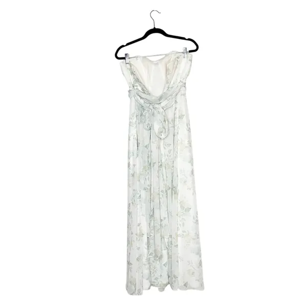 Birdy Grey Grace Chiffon Dress in Sage Spring Garden Size Medium - Image 5