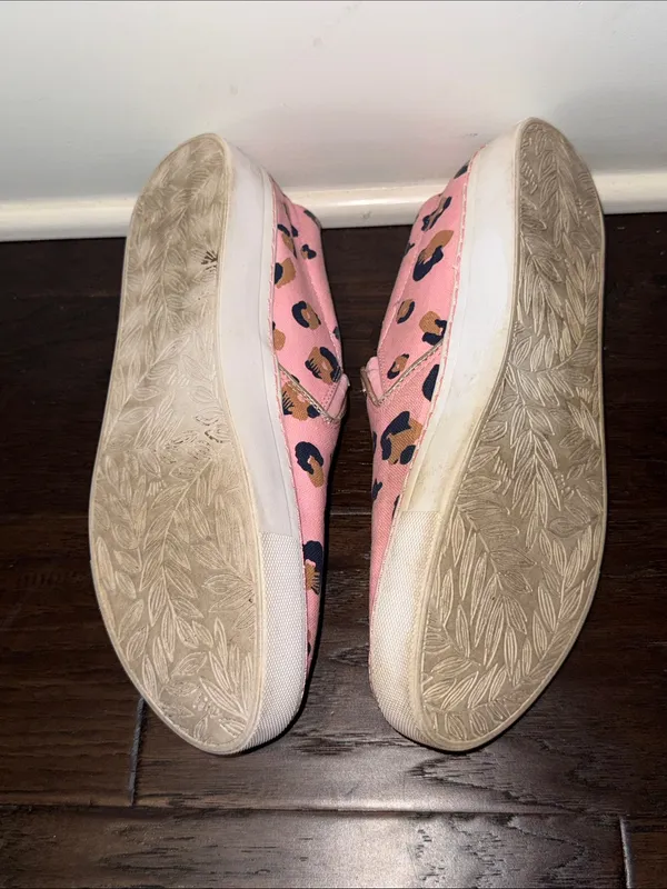 Lilly Pulitzer Pink Leopard Print Slip-On Sneakers 10 - Image 6