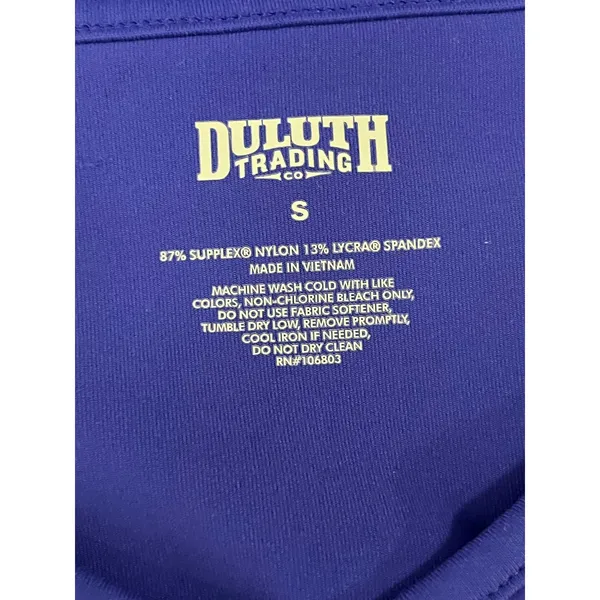 Duluth Trading Noga Sleeveless Dress Blue Athletic Travel Pocket Dress Size S‎ - Image 5