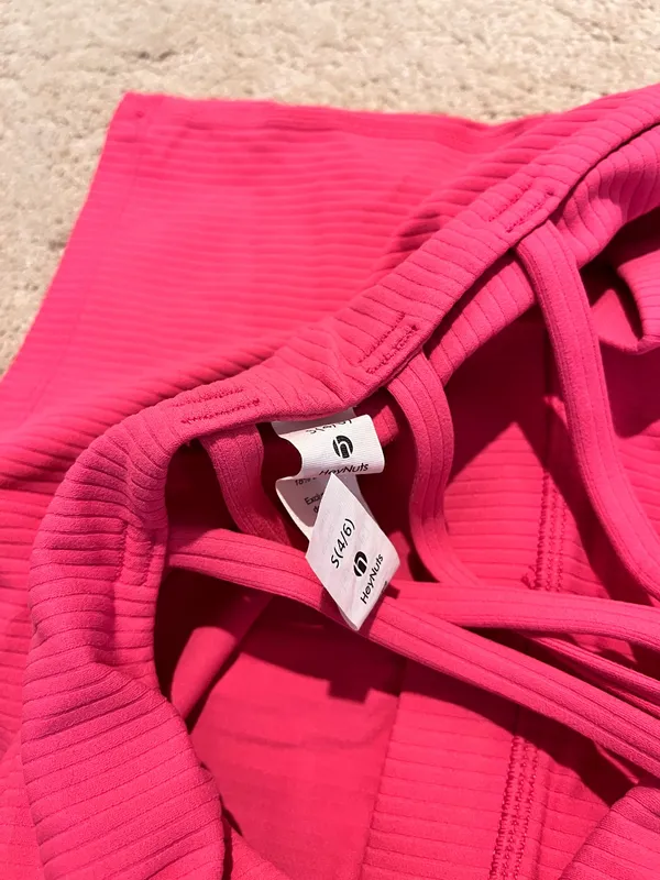 Hey Nuts Hot Pink Workout Set - Image 5