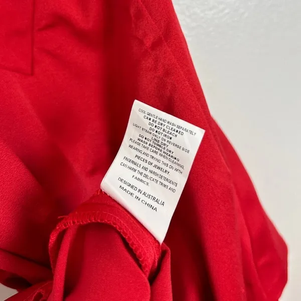 ELLIATT Endearment Maxi Dress in Scarlet Size Medium - Image 9