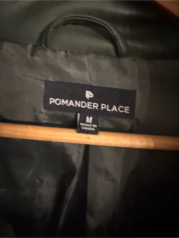 TUCKERNUCK Pomander Place Ralph Leather Puffer Coat - Image 4