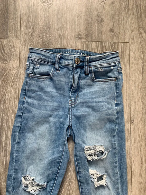American Eagle Super High Rise Crop Jegging - Image 4