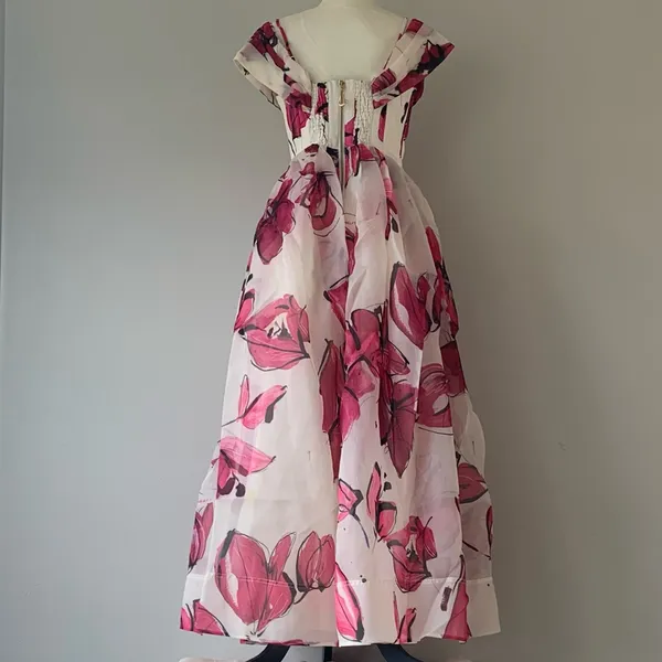 NWT Aje Cordelia Corsetted Maxi Dress - Image 9