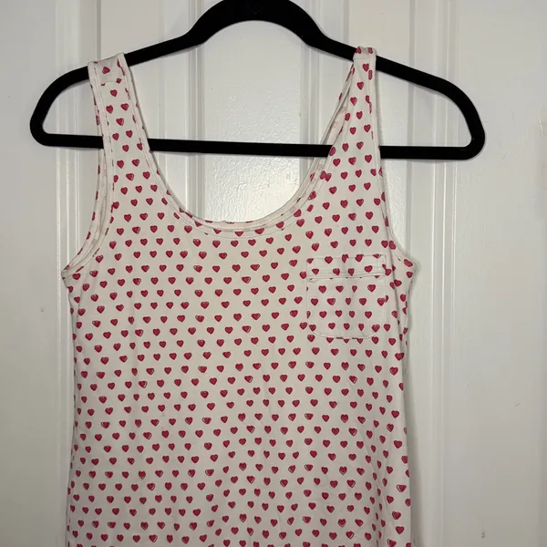 Roller Rabbit Alba Sleep Jersey in Pink Heart - Image 3