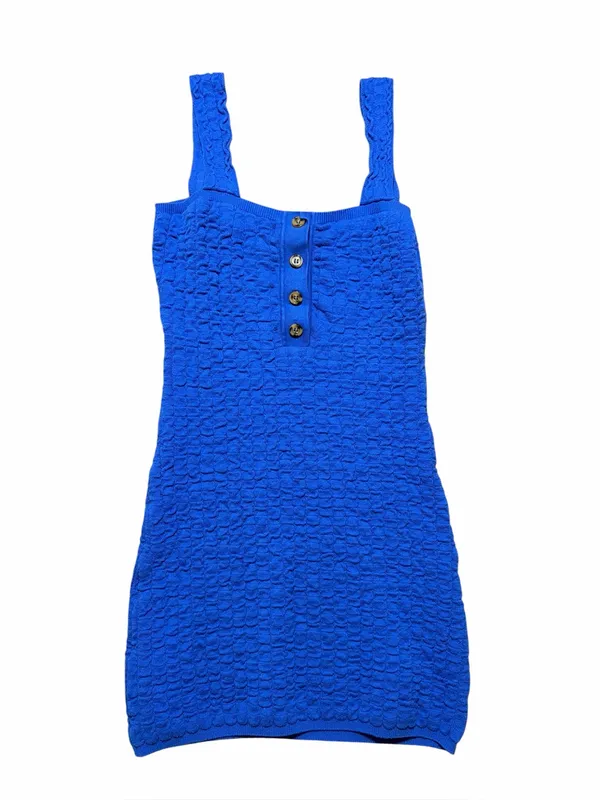 Free People Beach Royal Blue Dress Size Small - Image 4