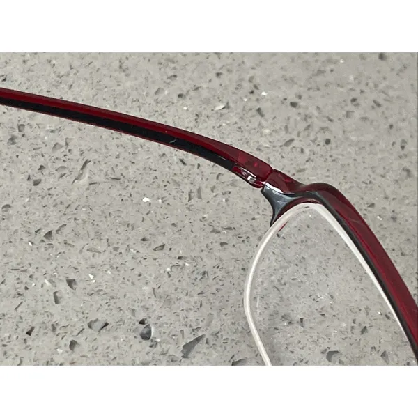 Silhouette Eyeglasses Frames Only SPX 1517 10 6080 51-15-130 Titan Austria red - Image 6