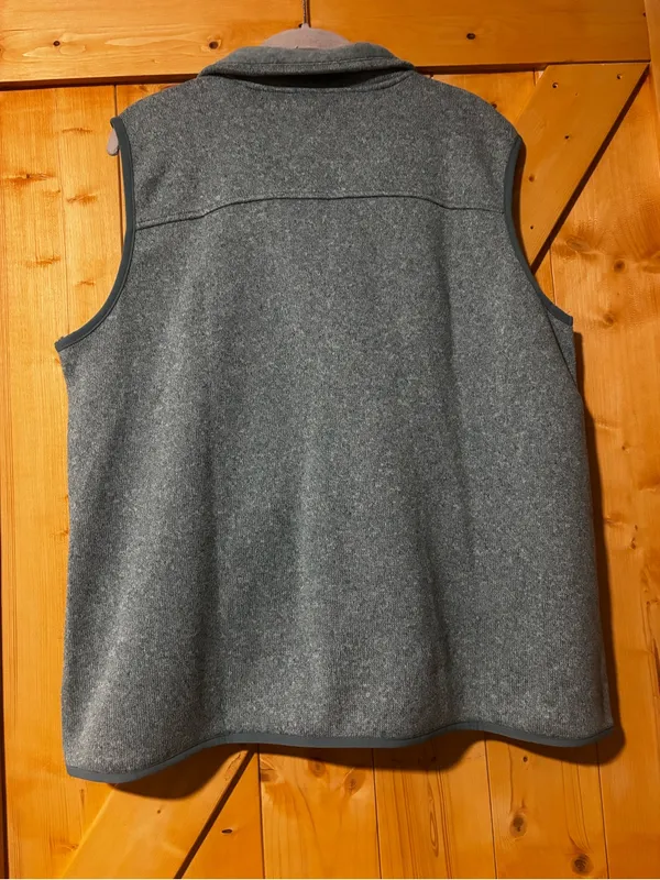 Eddie Bauer Sage Green Radiator Sweater Fleece Full-Zip‎ Vest - Women's XL - Image 5