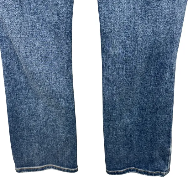 BKE SZ 25x29 1/2 Billie Jeans Tailored Bootcut Slim Fit Hi-Rise Distressed Blue - Image 7