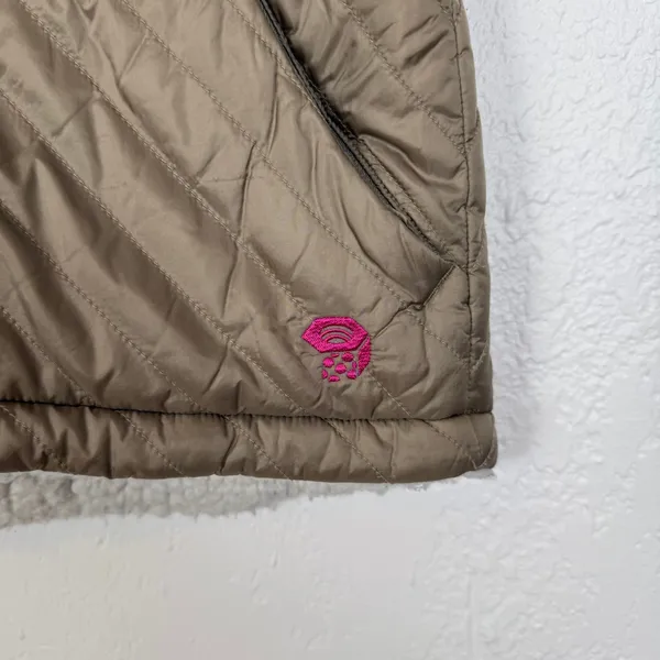 Mountain Hardwear Women's Reversible Quilted Fleece Vest Size Small - Image 2