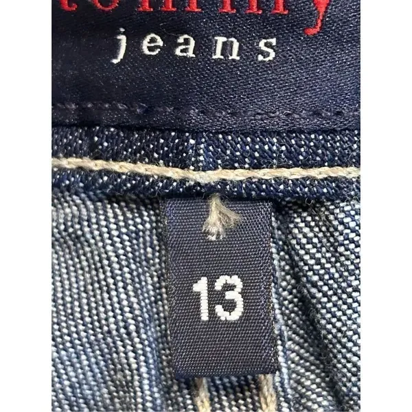 Vintage Tommy Hilfiger Sassy Hipster Flare Jeans Size 13/30 Y2K 2000 (4607) - Image 7