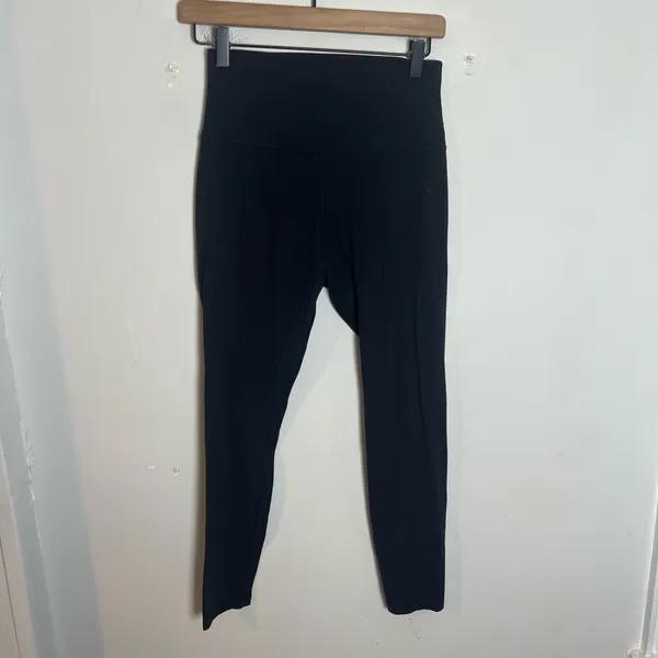 LULULEMON- Align High-Rise Pant 25" Black Leggings Athletic Workout Training Run - Image 2