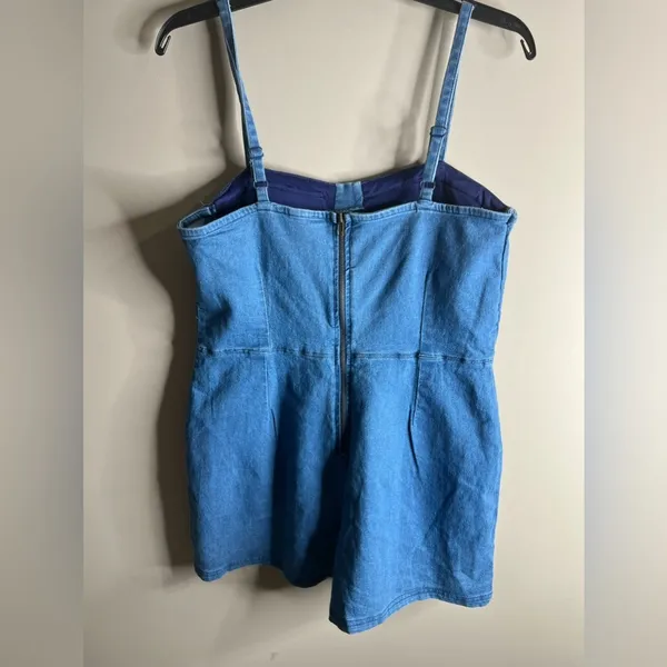 Derek heart size large denim jumper - Image 7