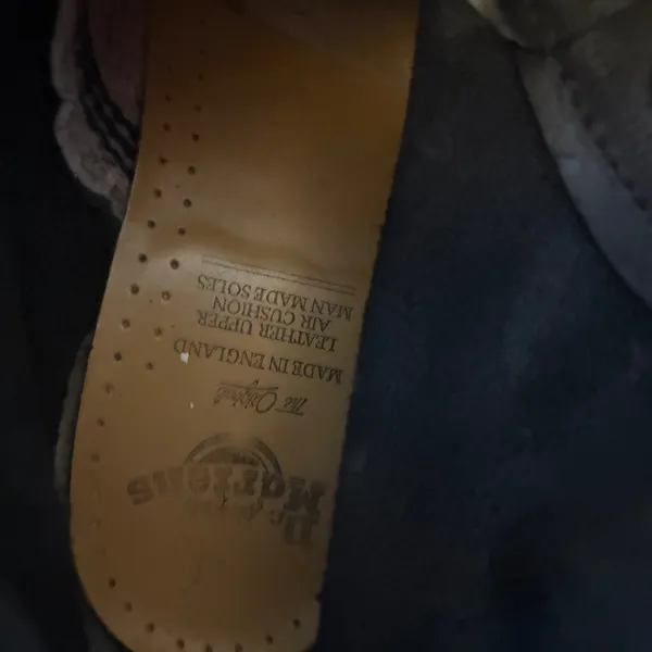 Dr. Martens Black Combat Boots‎ Made In England UK 5/W7/M6 - Image 9