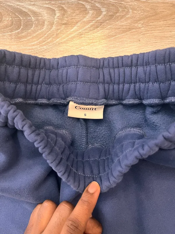 Comfrt standard sweatpants navy size small - Image 3