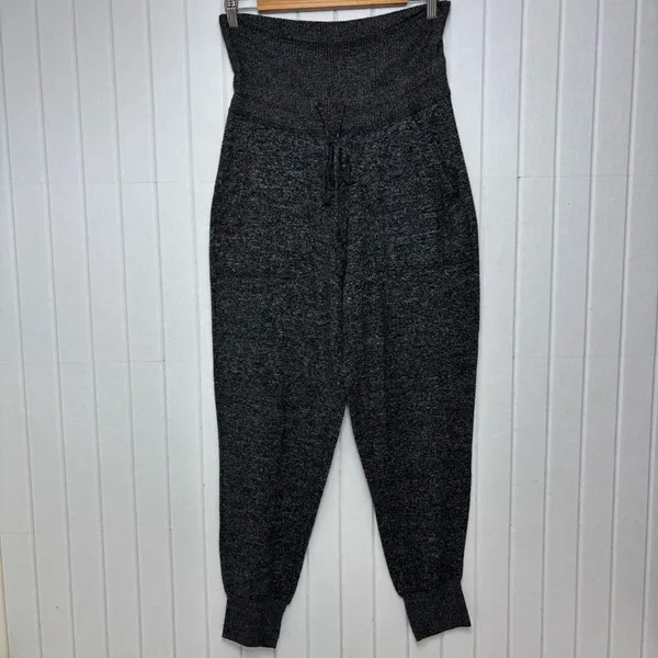 Aerie‎ Y2K Dark Gray Knit Sweater Joggers Size M - Image 2