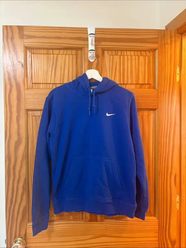 Nike Size Medium Royal Blue Hooded-Sweatshirt - Image 2