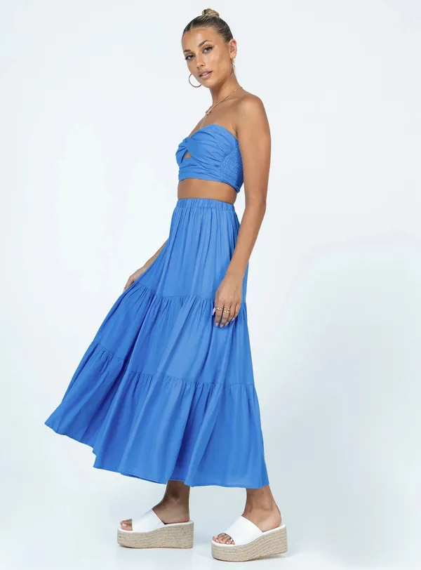 Princess Polly Allie Set Blue - Image 3
