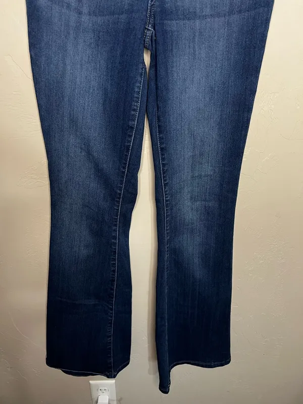 Altar'd State Flare Pull‎ On Boho Denim Jeans - Image 4