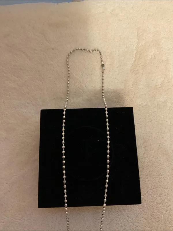 Two-Tone Cross Pendant Necklace in Silver and Yellow - Image 4