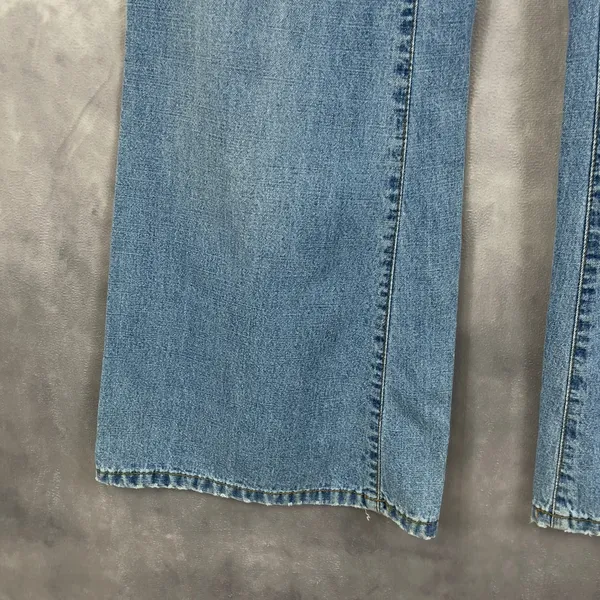 NOBABY The‎ Revolt Womens Jeans Size 30 Wide Leg Flare Y2K 2000s Streetwear - Image 3
