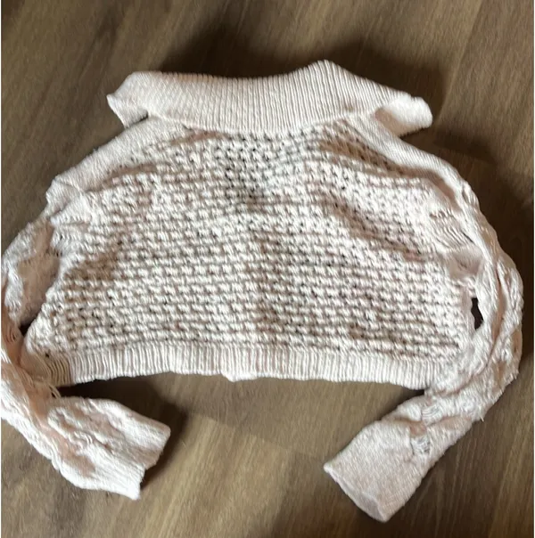 Free People Cropped Sweater Knit - Image 5