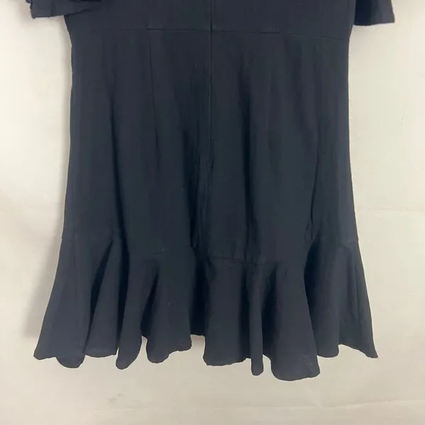 Aaron & Amber Dress Womens Small Cotton Chic Coquette Party Beachy Night Out - Image 11