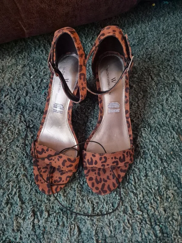 Worthington Animal Print Heels - Image 3