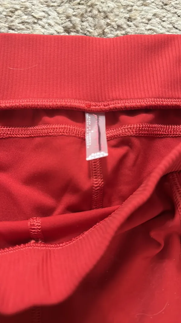 FP Movement Red Shorts - Image 4