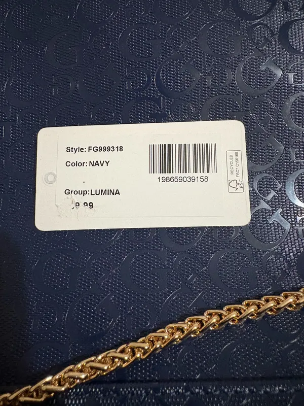 Guess Navy Purse - Image 2