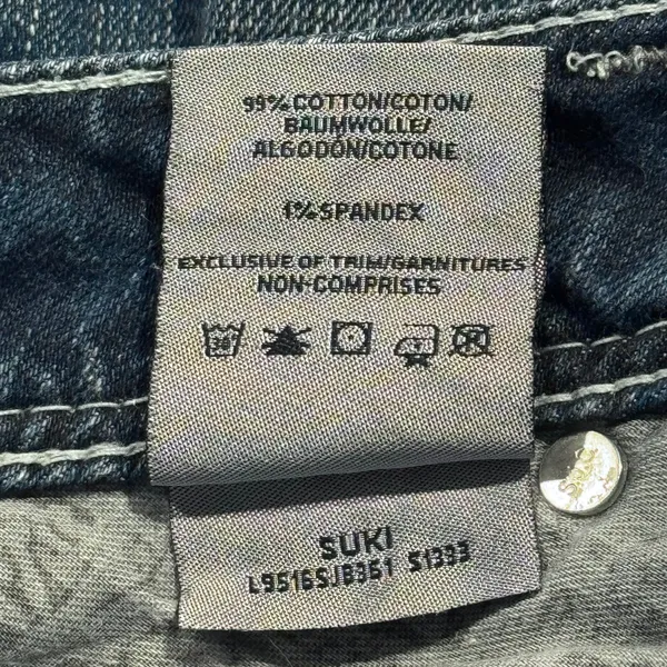 Silver Jeans Suki Bootcut Y2K Retro Western Casual Minimalist Classic Blue 29 - Image 4